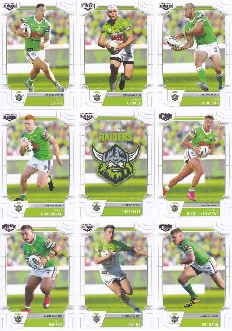 2020 NRL Elite Album With Full Base Set & Silver Specials Set - 144 Cards Each Set - Image 5