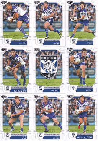 2020 NRL Elite Base Team Set - Canterbury Bulldogs
