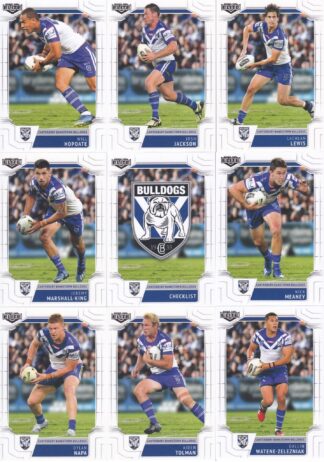 2020 NRL Elite Base Team Set - Canterbury Bulldogs