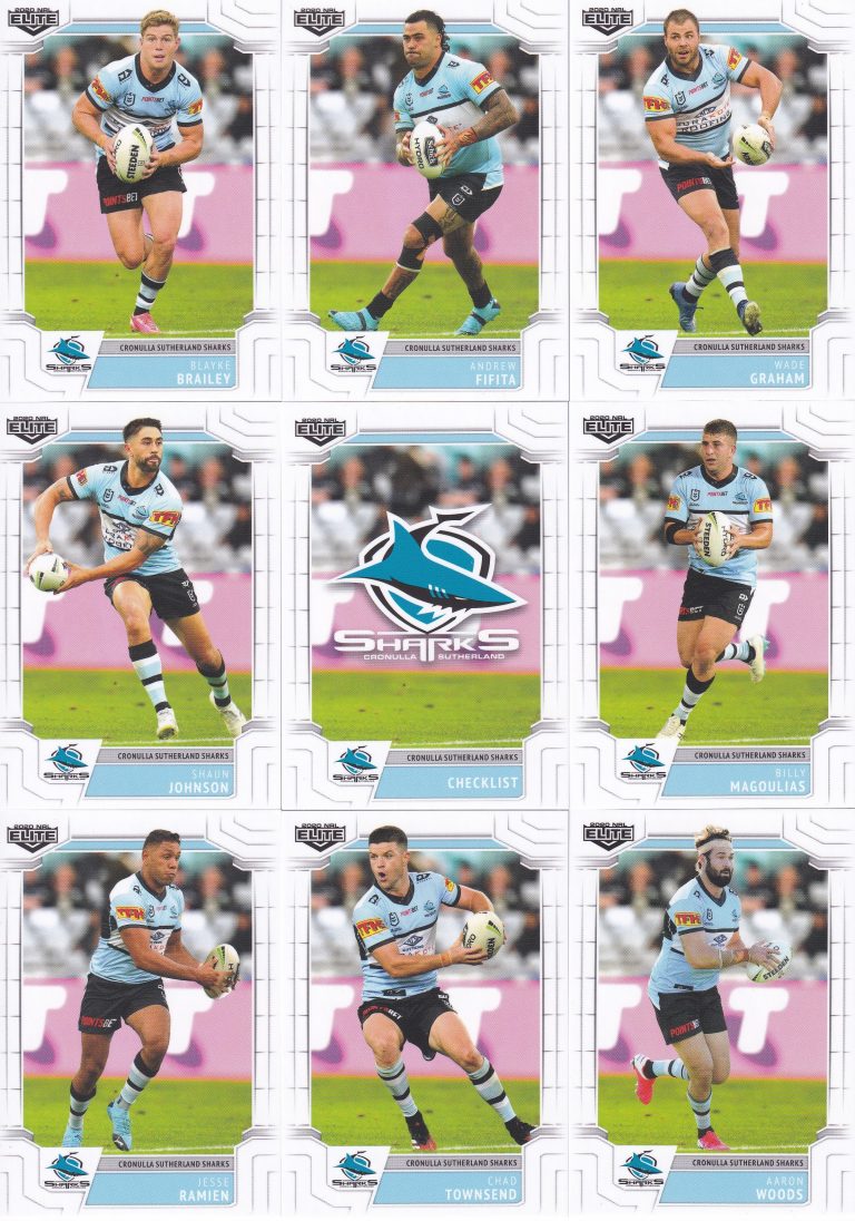 2020 NRL Elite Album With Full Base Set & Silver Specials Set - 144 Cards Each Set - Image 7