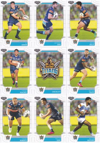 2020 NRL Elite Base Team Set - Gold Coast Titans
