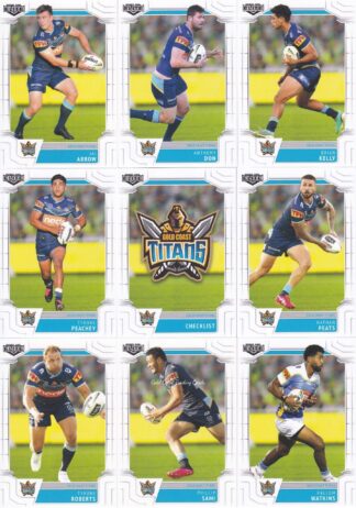 2020 NRL Elite Base Team Set - Gold Coast Titans