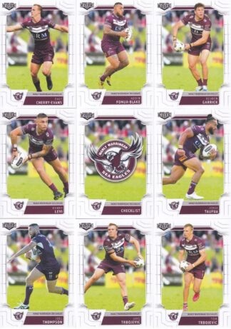 2020 NRL Elite Base Team Set - Manly Sea Eagles