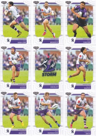 2020 NRL Elite Base Team Set - Melbourne Storm