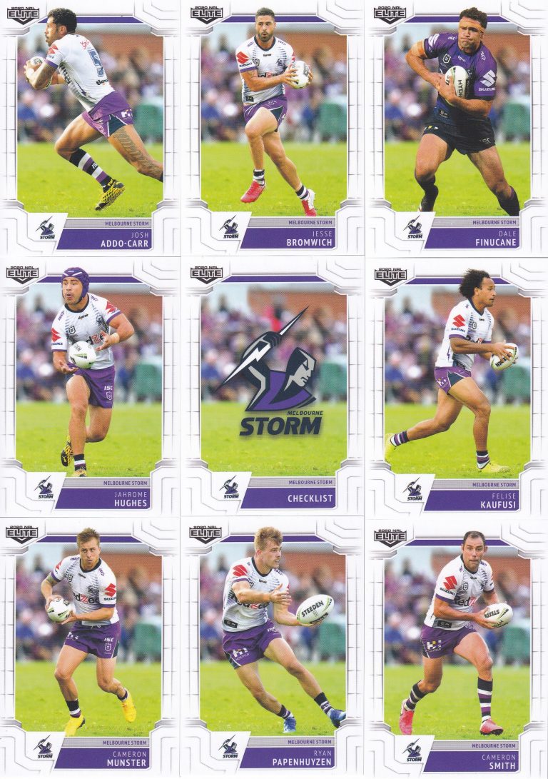 2020 NRL Elite Album With Full Base Set & Silver Specials Set - 144 Cards Each Set - Image 10