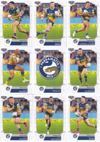 2020 NRL Elite Base Team Set - Parramatta Eels