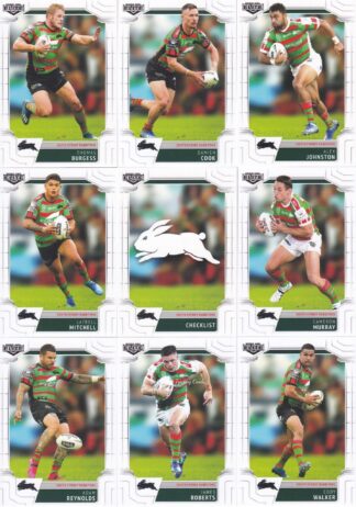 2020 NRL Elite Base Team Set - South Sydney Rabbitohs