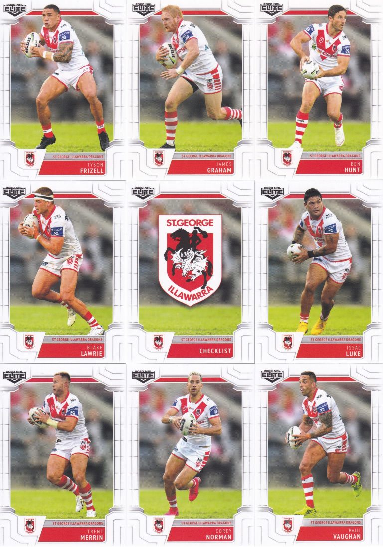 2020 NRL Elite Album With Full Base Set & Silver Specials Set - 144 Cards Each Set - Image 16