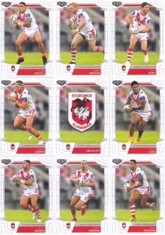 2020 NRL Elite Base Team Set - St George Dragons