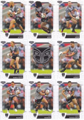 2020 NRL Elite Base Team Set - Warriors