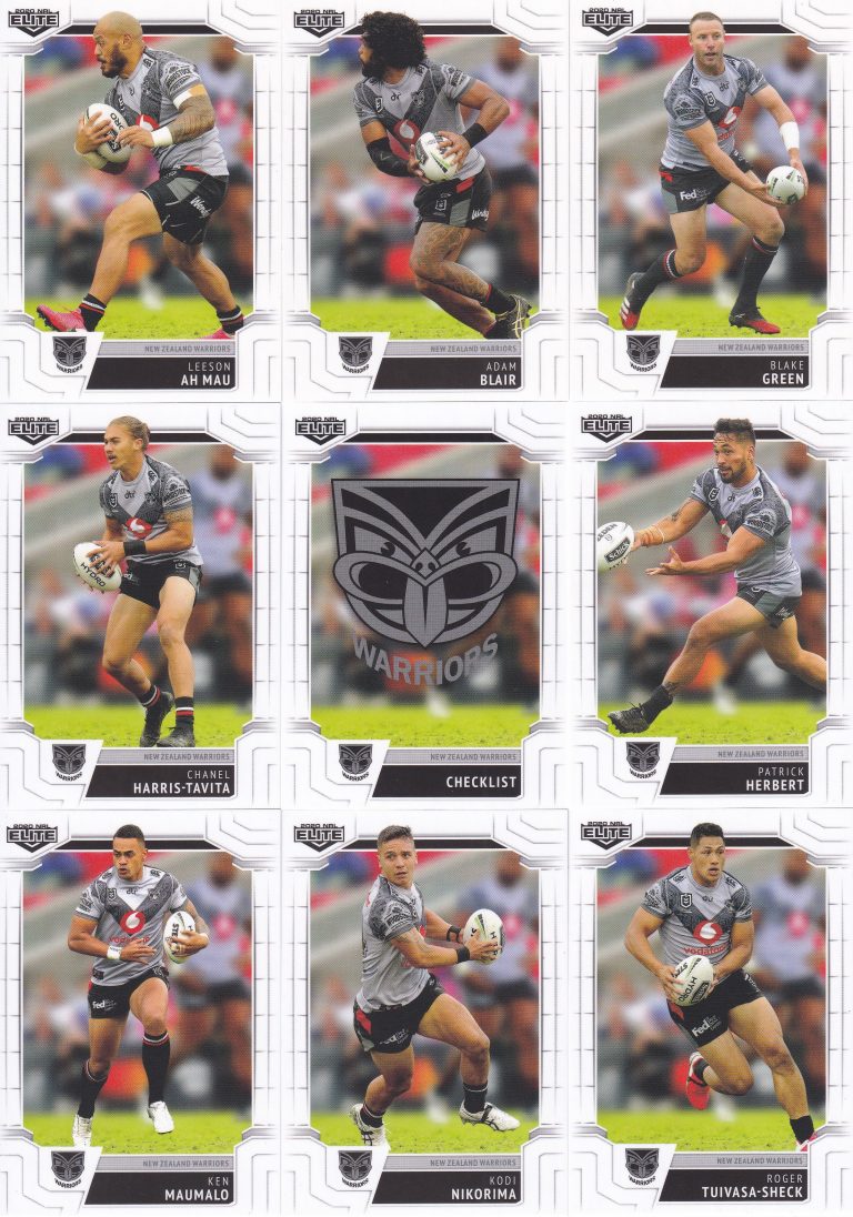 2020 NRL Elite Album With Full Base Set & Silver Specials Set - 144 Cards Each Set - Image 18