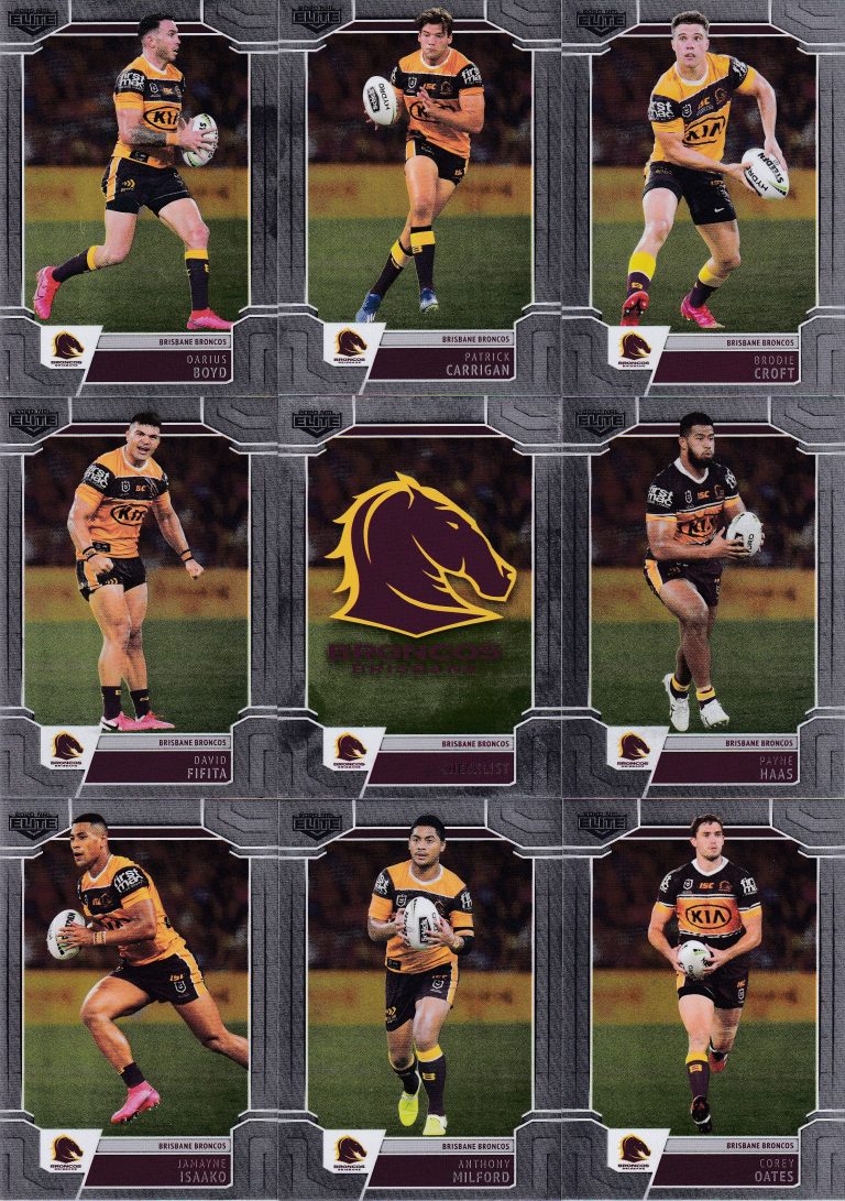 2020 NRL Elite Album With Full Base Set & Silver Specials Set - 144 Cards Each Set - Image 30