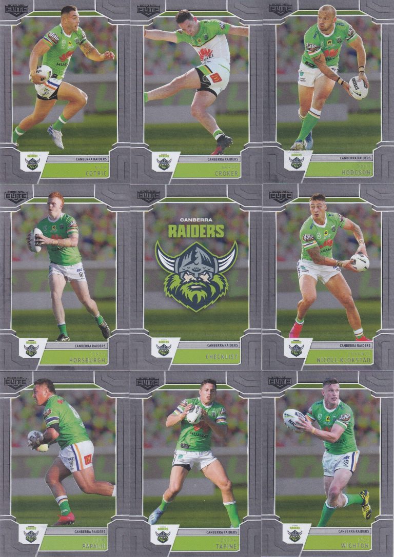 2020 NRL Elite Album With Full Base Set & Silver Specials Set - 144 Cards Each Set - Image 29