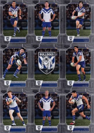 2020 NRL Elite Silver Special Team Set - Canterbury Bulldogs