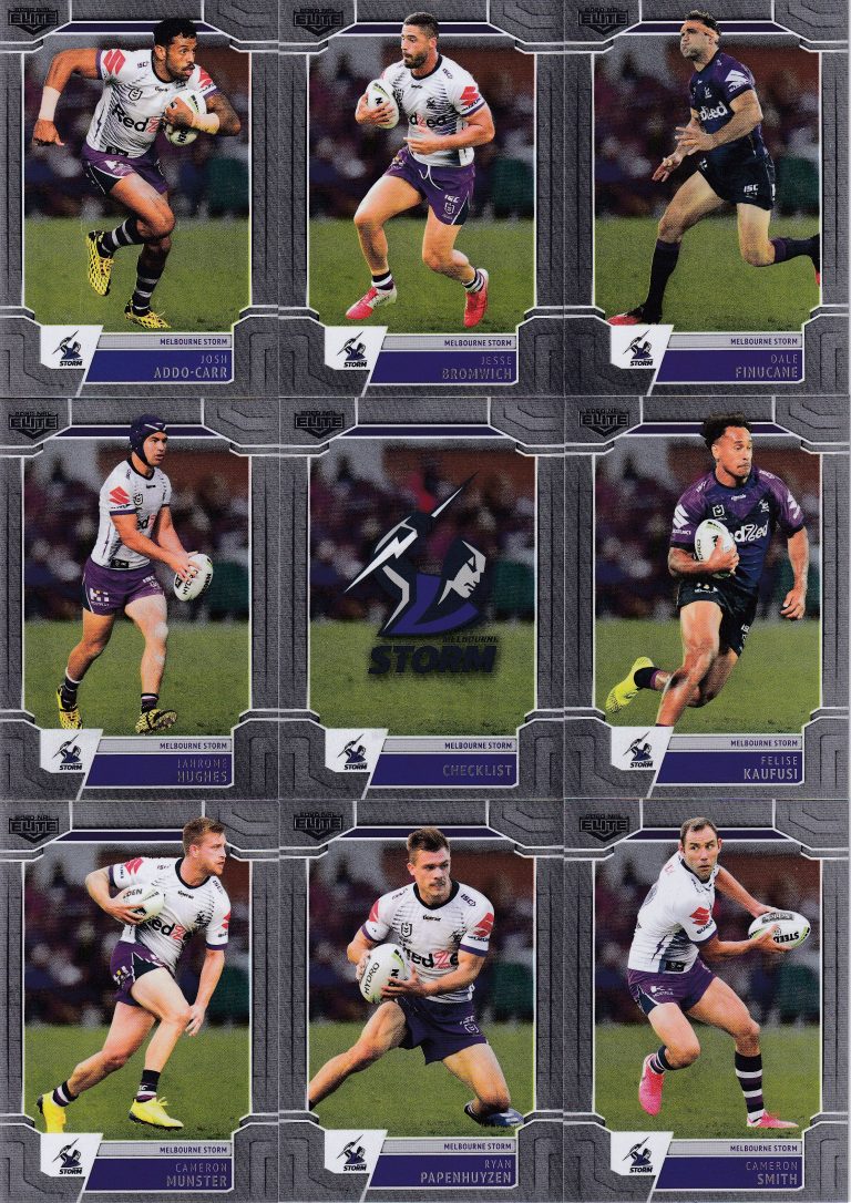 2020 NRL Elite Album With Full Base Set & Silver Specials Set - 144 Cards Each Set - Image 24