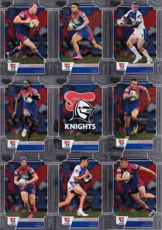 2020 NRL Elite Silver Special Team Set - Newcastle Knights