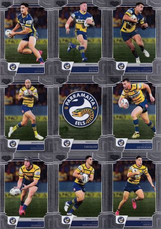 2020 NRL Elite Silver Special Team Set - Parramatta Eels