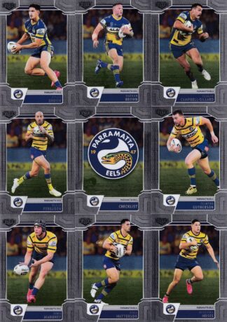2020 NRL Elite Silver Special Team Set - Parramatta Eels