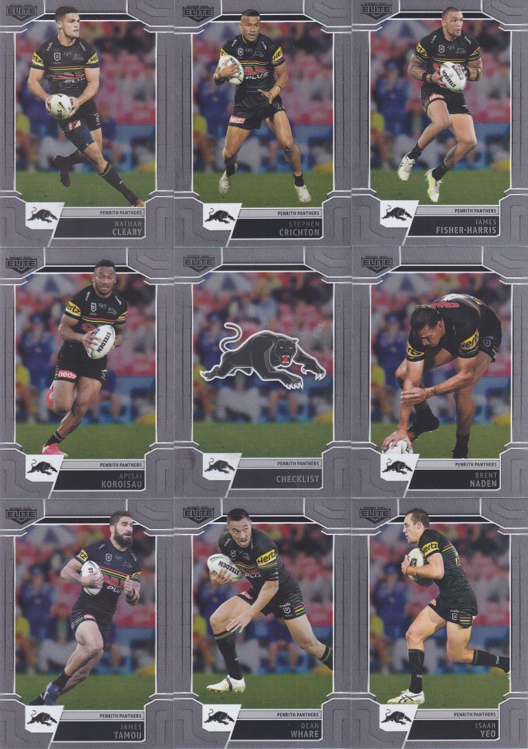 2020 NRL Elite Album With Full Base Set & Silver Specials Set - 144 Cards Each Set - Image 20