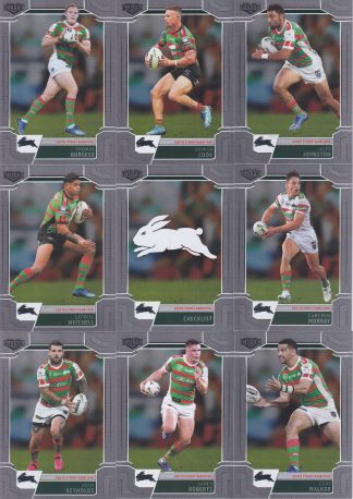 2020 NRL Elite Silver Special Team Set - South Sydney Rabbitohs