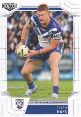 2020 NRL Elite Common Card - Base 025 Dylan Napa Canterbury Bulldogs