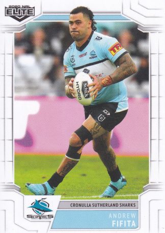 2020 NRL Elite Common Card - Base 030 Andrew Fifita Cronulla Sharks