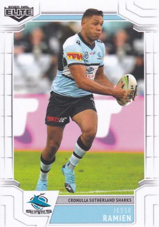 2020 NRL Elite Common Card - Base 034 Jesse Ramien Cronulla Sharks