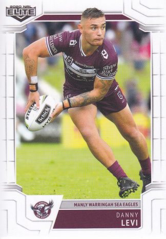 2020 NRL Elite Common Card - Base 050 Danny Levi Manly Sea Eagles