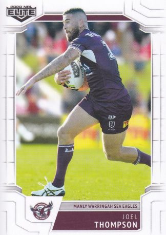 2020 NRL Elite Common Card - Base 052 Joel Thompson Manly Sea Eagles