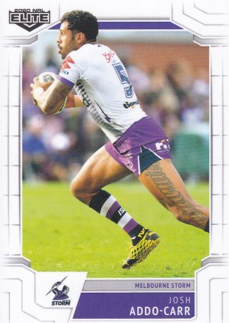 2020 NRL Elite Common Card - Base 056 Josh Addo-Carr Melbourne Storm