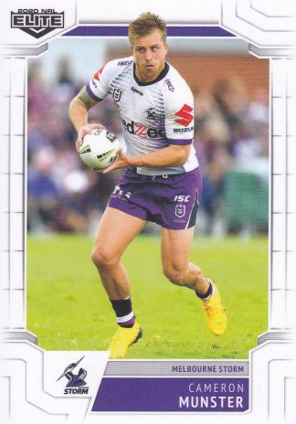 2020 NRL Elite Common Card - Base 061 Cameron Munster Melbourne Storm