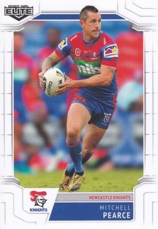 2020 NRL Elite Common Card - Base 069 Mitchell Pearce Newcastle Knights