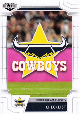 2020 NRL Elite Team Master Set #4 - North QLD Cowboys