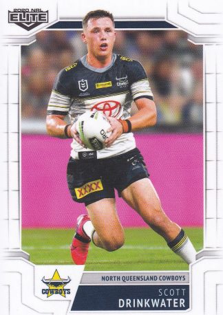 2020 NRL Elite Common Card - Base 076 Scott Drinkwater North Qld Cowboys