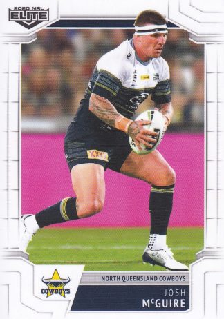 2020 NRL Elite Common Card - Base 079 Josh McGuire North Qld Cowboys