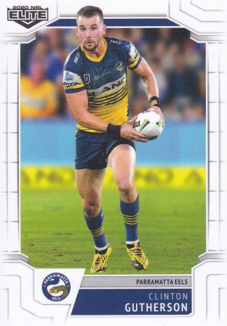 2020 NRL Elite Common Card - Base 087 Clinton Gutherson Parramatta Eels