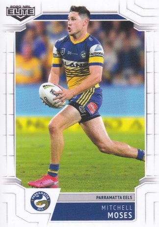2020 NRL Elite Common Card - Base 090 Mitchell Moses Parramatta Eels