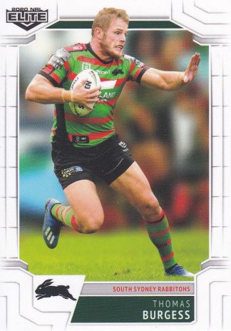 2020 NRL Elite Common Card - Base 101 Thomas Burgess South Sydney Rabbitohs