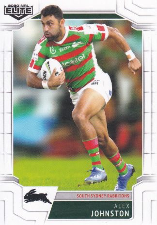 2020 NRL Elite Common Card - Base 103 Alex Johnston South Sydney Rabbitohs
