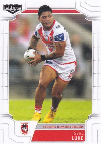 2020 NRL Elite Common Card - Base 114 Issac Luke St George Dragons
