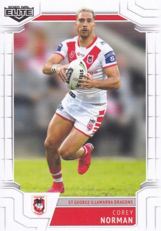 2020 NRL Elite Common Card - Base 116 Corey Norman St George Dragons