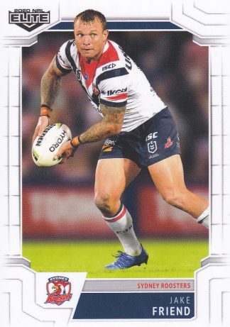 2020 NRL Elite Common Card - Base 122 Jake Friend Sydney Roosters