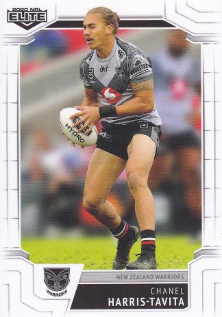 2020 NRL Elite Common Card - Base 131 Chanel Harris-Tavita Warriors