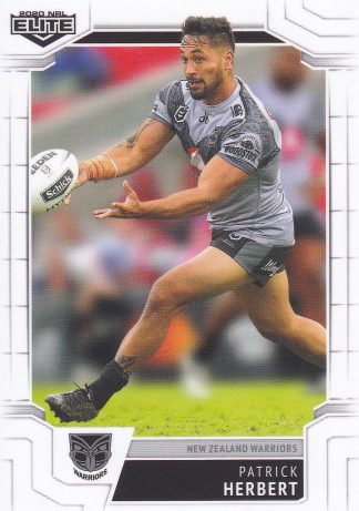 2020 NRL Elite Common Card - Base 132 Patrick Herbert Warriors
