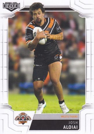 2020 NRL Elite Common Card - Base 137 Josh Aloiai Wests Tigers