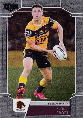 2020 NRL Elite Silver Specials - SS004 Brodie Croft Brisbane Broncos