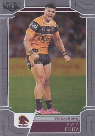 2020 NRL Elite Silver Specials - SS005 David Fifita Brisbane Broncos