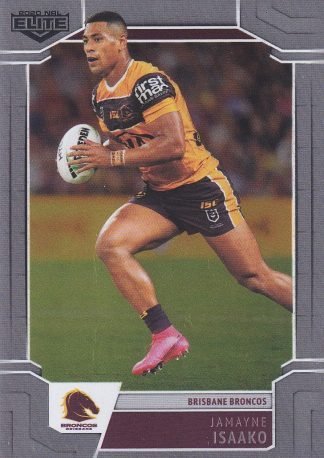 2020 NRL Elite Silver Specials - SS007 Jamayne Isaako Brisbane Broncos