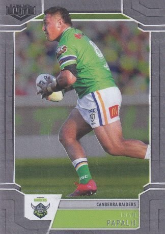 2020 NRL Elite Silver Specials - SS016 Josh Papalii Canberra Raiders