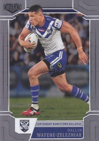 2020 NRL Elite Silver Specials - SS027 Dallin Watene-Zelezniak Canterbury Bulldogs